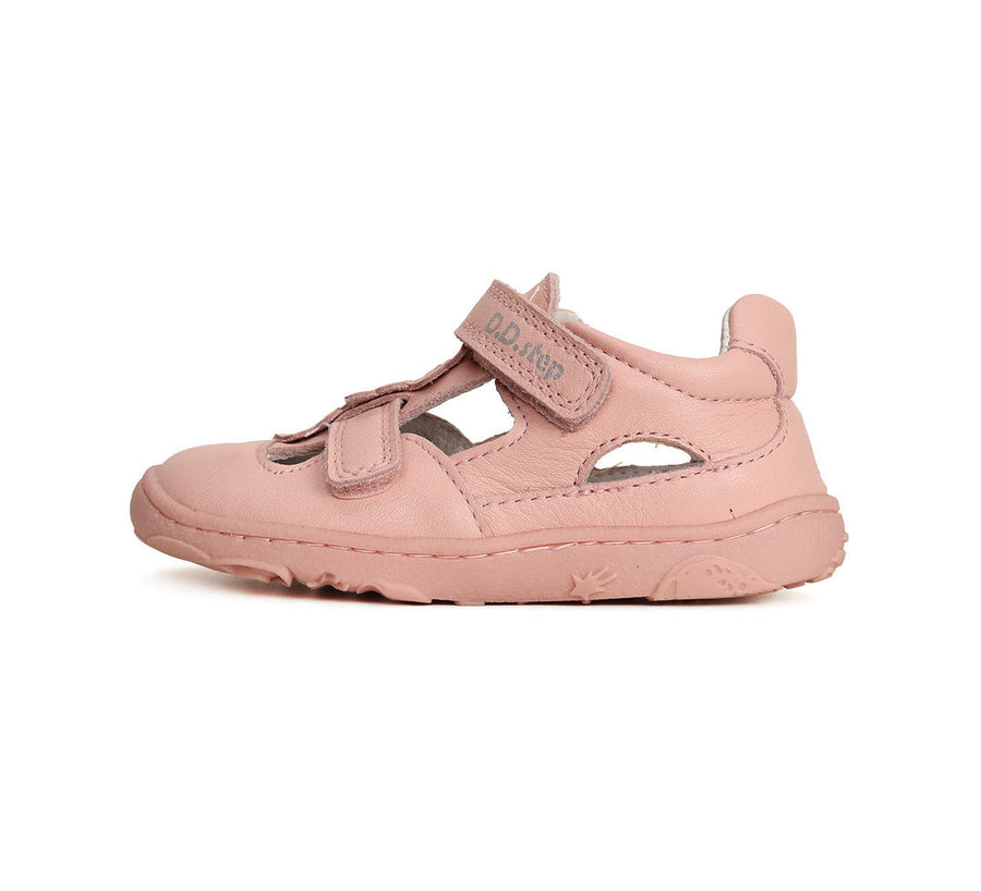 D.D.step girls barefoot leather sandals /Pink G077-41892C_3409.jpg