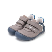 Glow in the Dark Barefoot Boy's Chocolate Leather Low Shoes (S063-52328AM)