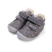 Barefoot Leather Shoes Dark Grey (S070-52480A)