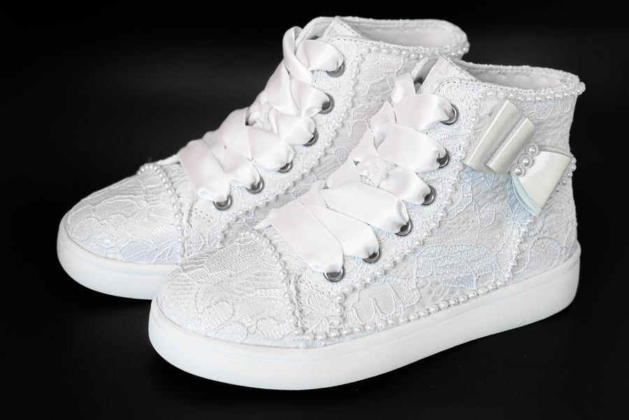 Sweeties by Sweetie Pie Hi-Top /Girls White Communion Sneaker /RAYA_3089.jpg