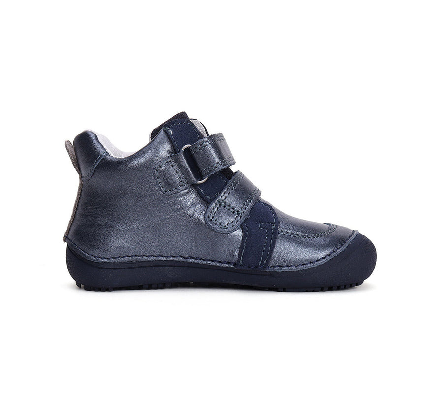 D.D.step girls leather/ barefoot boots/ Royal Blue A063-42804_4049.jpg