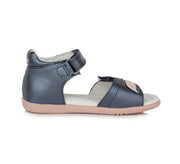 D.D.step girls leather sandals /Royal Blue G075-354AM_411.jpg