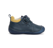 DD.step boys leather/ first steps/ glow in dark shoes/ Royal Blue S015-42219B_4094.jpg