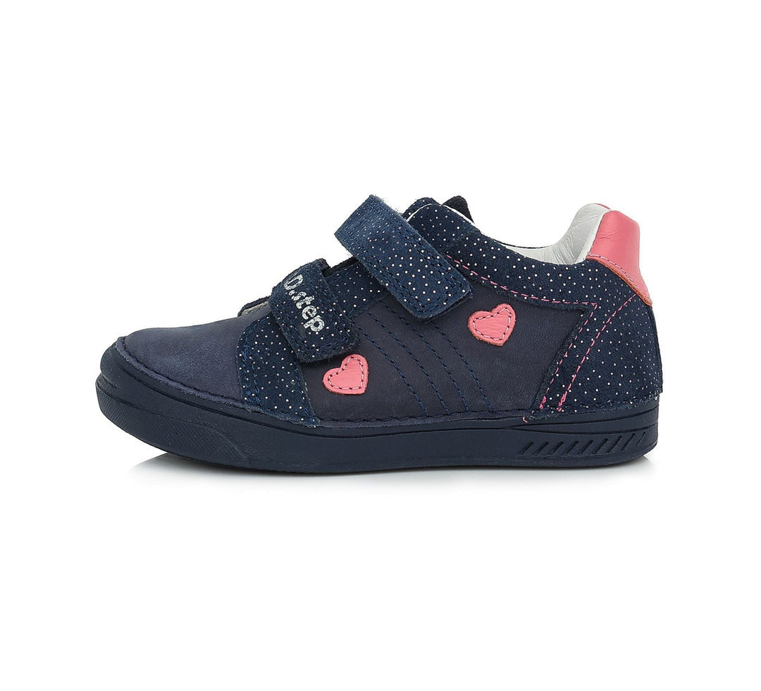 D.D.step girls water-repellence shoes/Royal Blue S040-350D_2002.jpg
