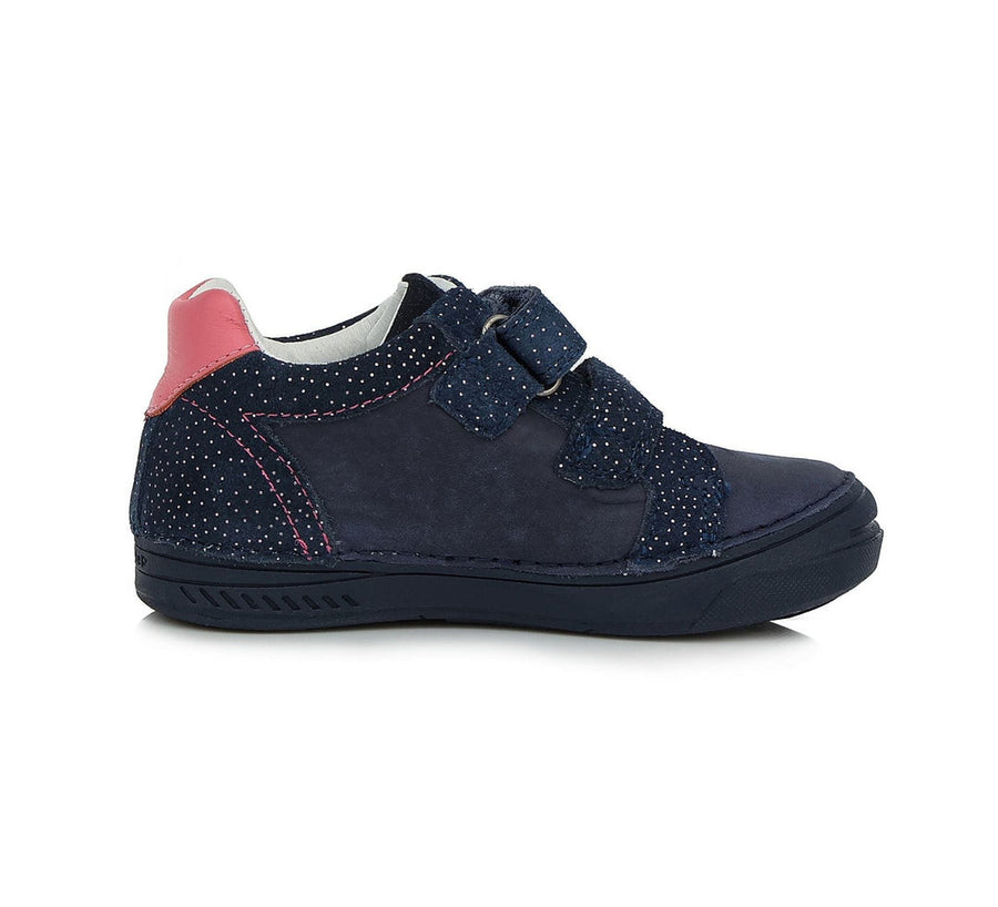 D.D.step girls water-repellence shoes/Royal Blue S040-350D_2004.jpg