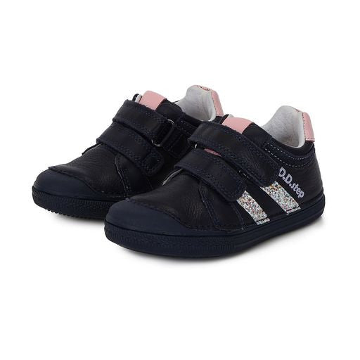 D.D.step girls leather shoes /Royal Blue S049-382M_1533.jpg