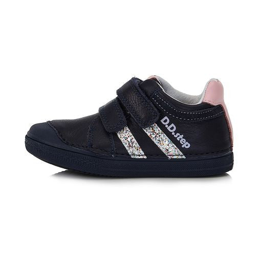 D.D.step girls leather shoes /Royal Blue S049-382M_1535.jpg