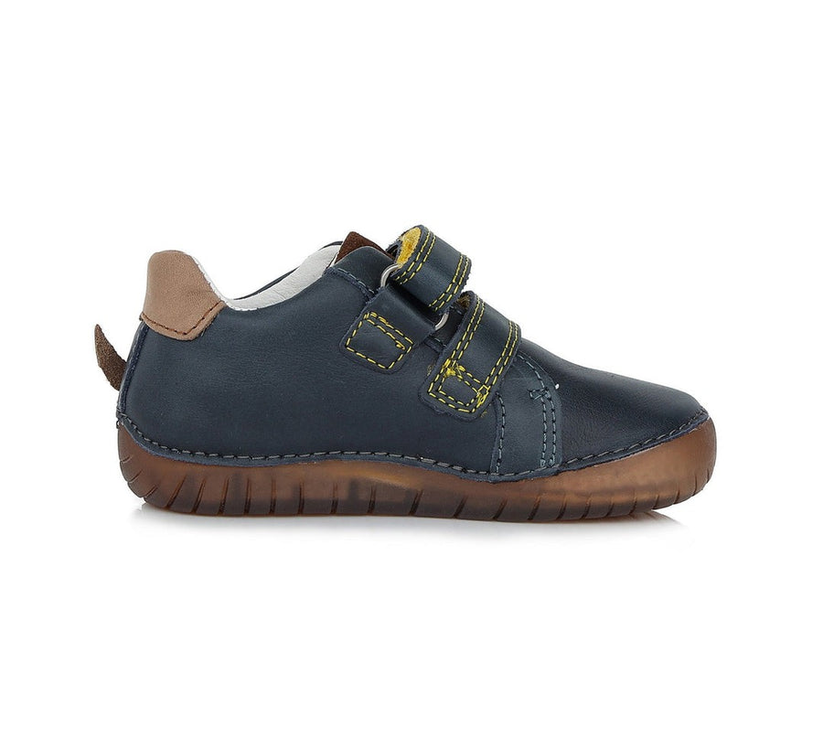 D.D.step boys navy leather shoes /LED lights /Royal Blue S050-391M_172.jpg