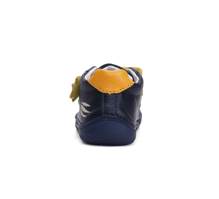 D.D.step boys barefoot/ water-repellence leather shoes/Royal Blue S073-42135_4081.jpg