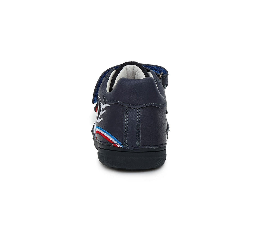 D.D.step boys leather shoes /Royal Blue S078-322AM_1690.jpg