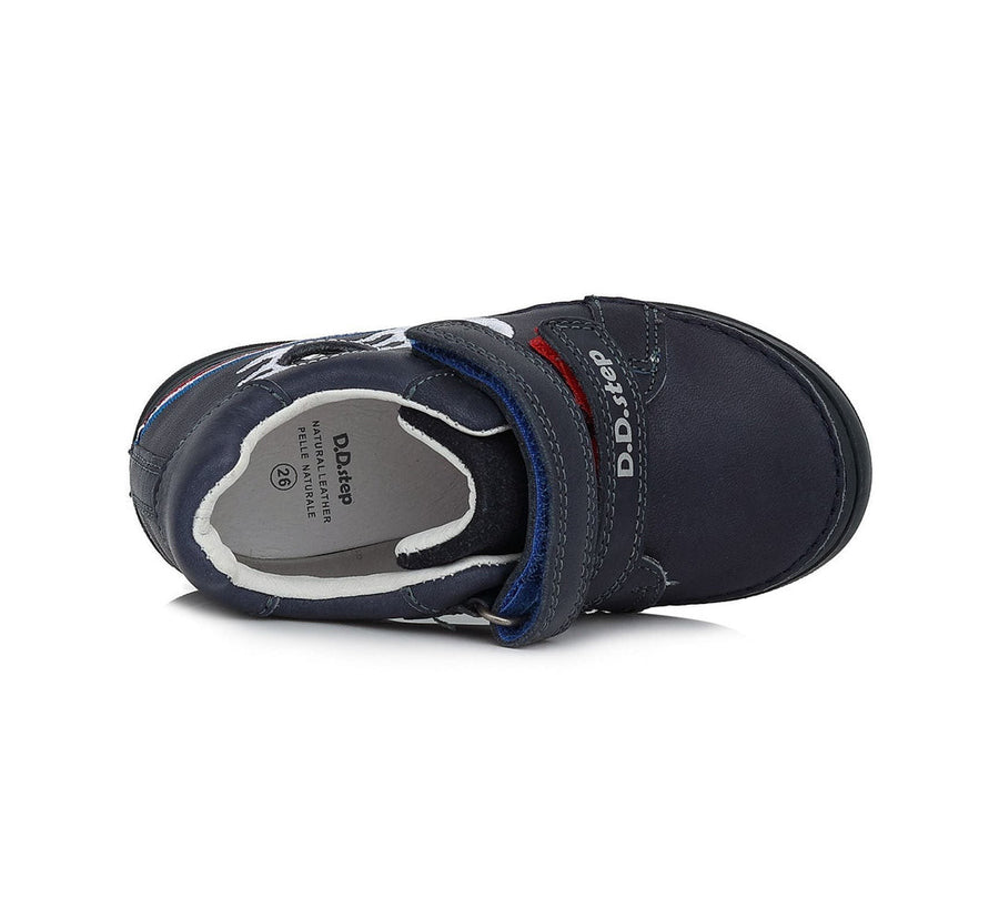 D.D.step boys leather shoes /Royal Blue S078-322AM_1693.jpg
