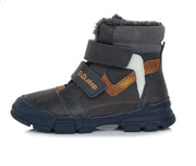 D.D.step boys leather boots /warm lining/ Royal Blue W055-310L_2506.jpg