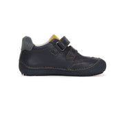 D.D.step boys leather/ barefoot/ Royal Blue shoes S063-41377AL_3257.jpg