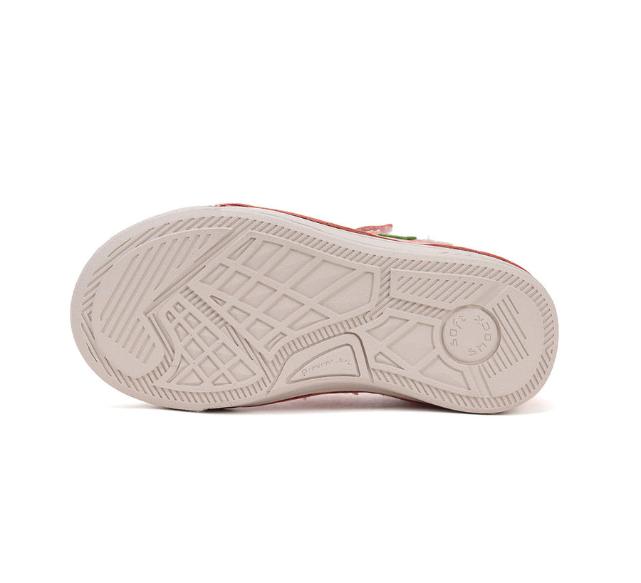 D.D.step girls leather shoes S040-51390B