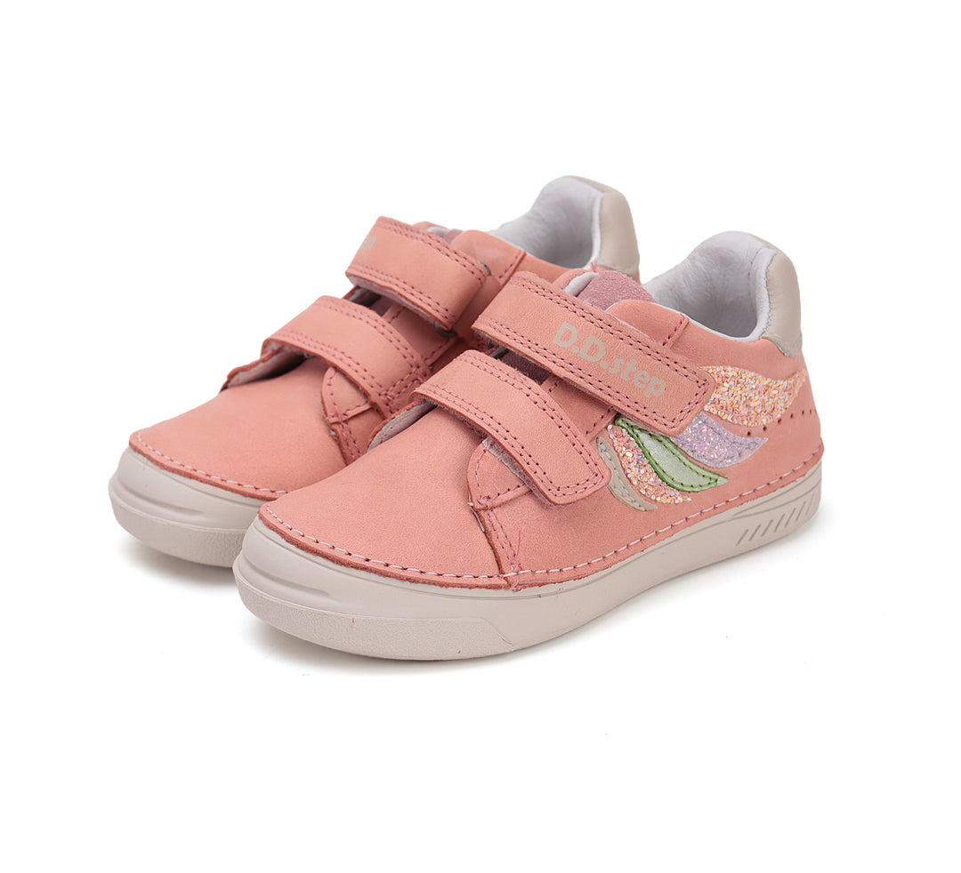 D.D.step girls leather shoes S040-51390B