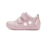 D.D.Step Girl Barefoot Unicorn Shoes in Pink colour with Led Light(S050-61970A)