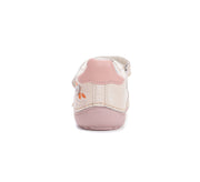 D.D.Step Girl Barefoot Shoes in Beige/Pink colour(S063-61572A)
