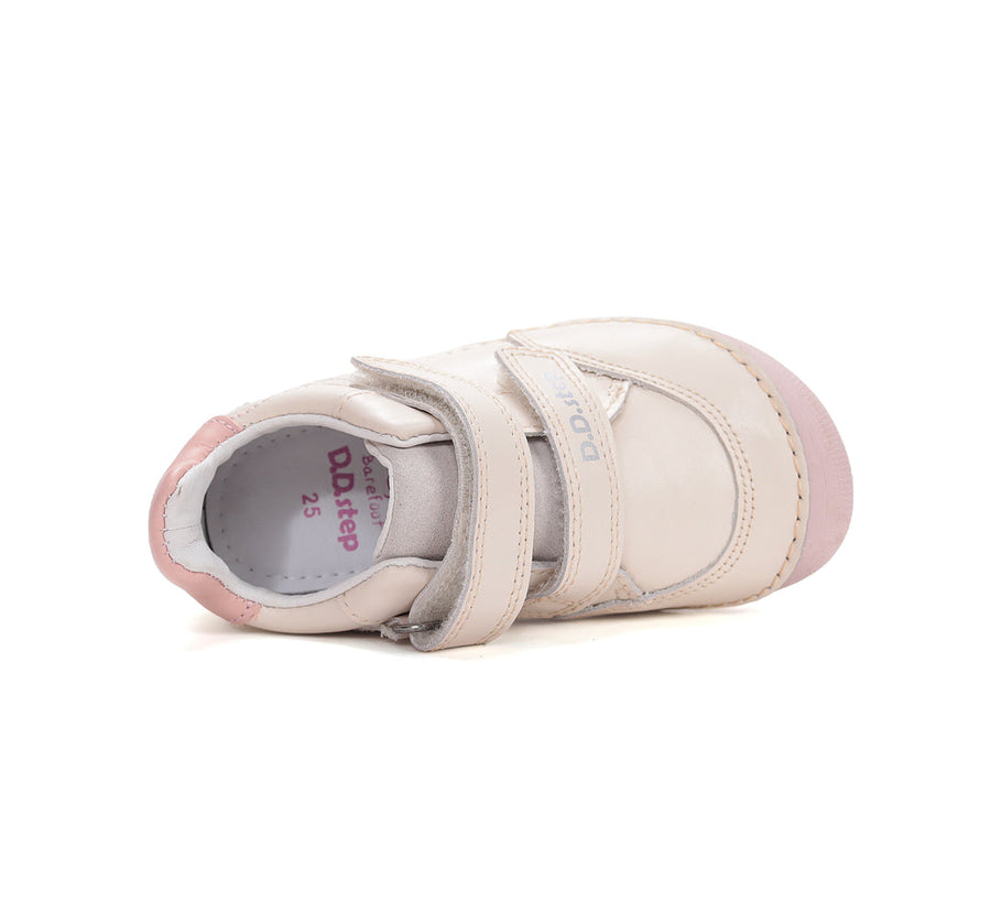 D.D.Step Girl Barefoot Shoes in Beige/Pink colour(S063-61572A)