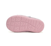 D.D Steps Barefoot girl leather shoes White/Pink (S066-51151)