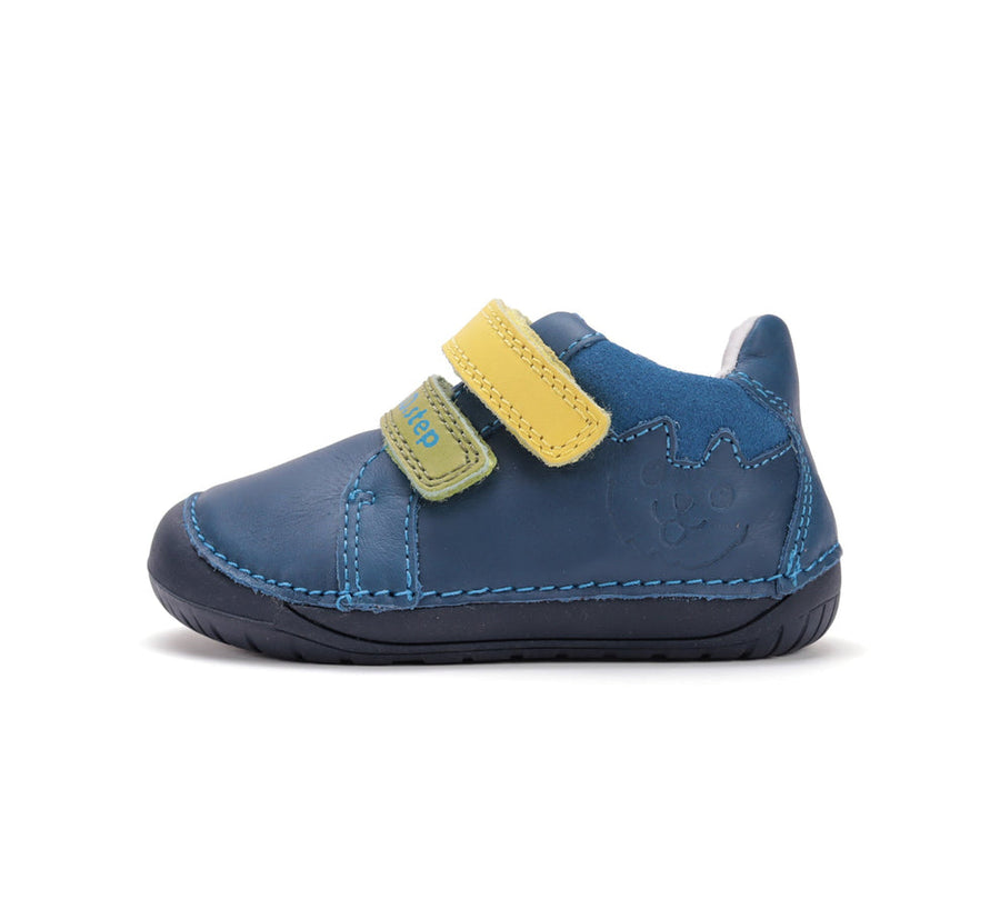 D.Dsteps boys Barefoot shoes- Bermuda Blue - (S070-52141A)