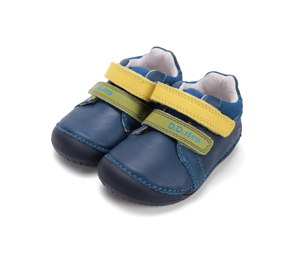 D.Dsteps boys Barefoot shoes- Bermuda Blue - (S070-52141A)