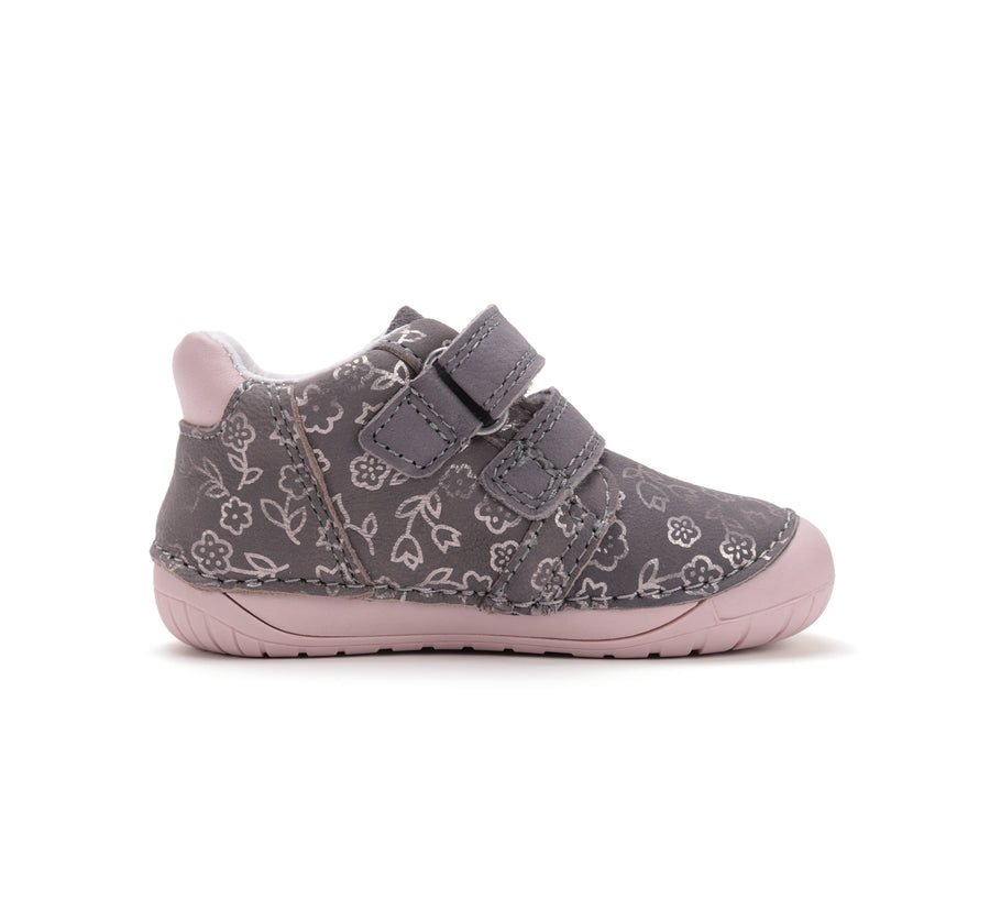 DD step Dark Grey children's barefoot shoes (S070-52724B)