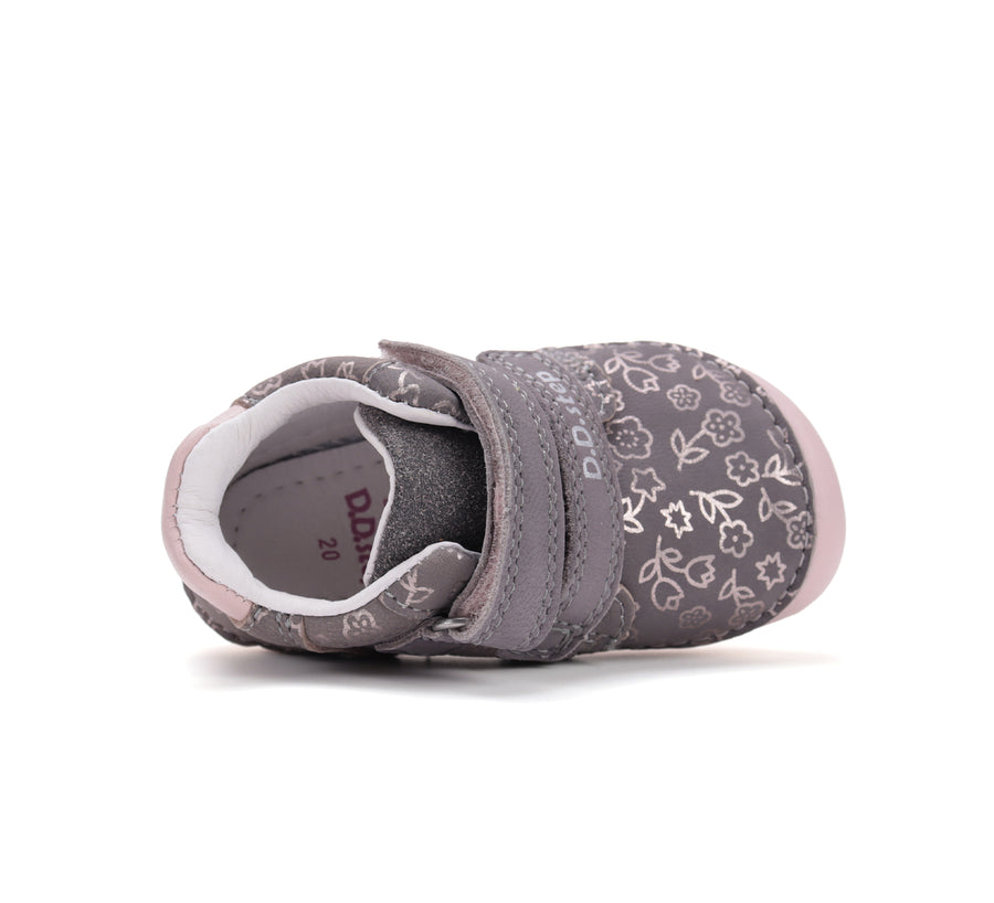 DD step Dark Grey children's barefoot shoes (S070-52724B)