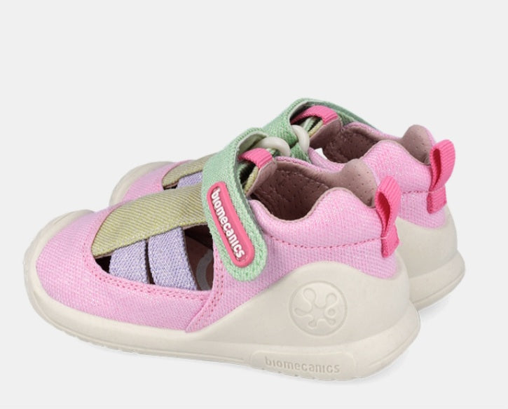 Biomecanics first steps sandals Lurex Fucsia (262179-C146 )