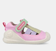 Biomecanics first steps sandals Lurex Fucsia (262179-C146 )