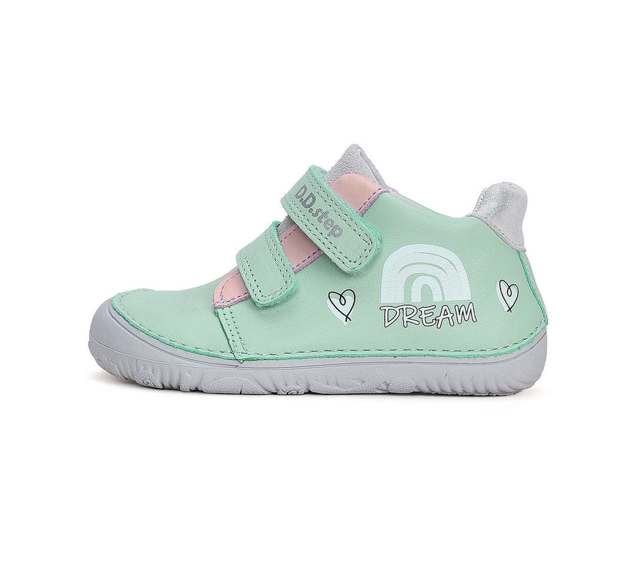 D.D.step girls barefoot leather/ sun reactive shoes /Sea Green S073-41578M_3209.jpg