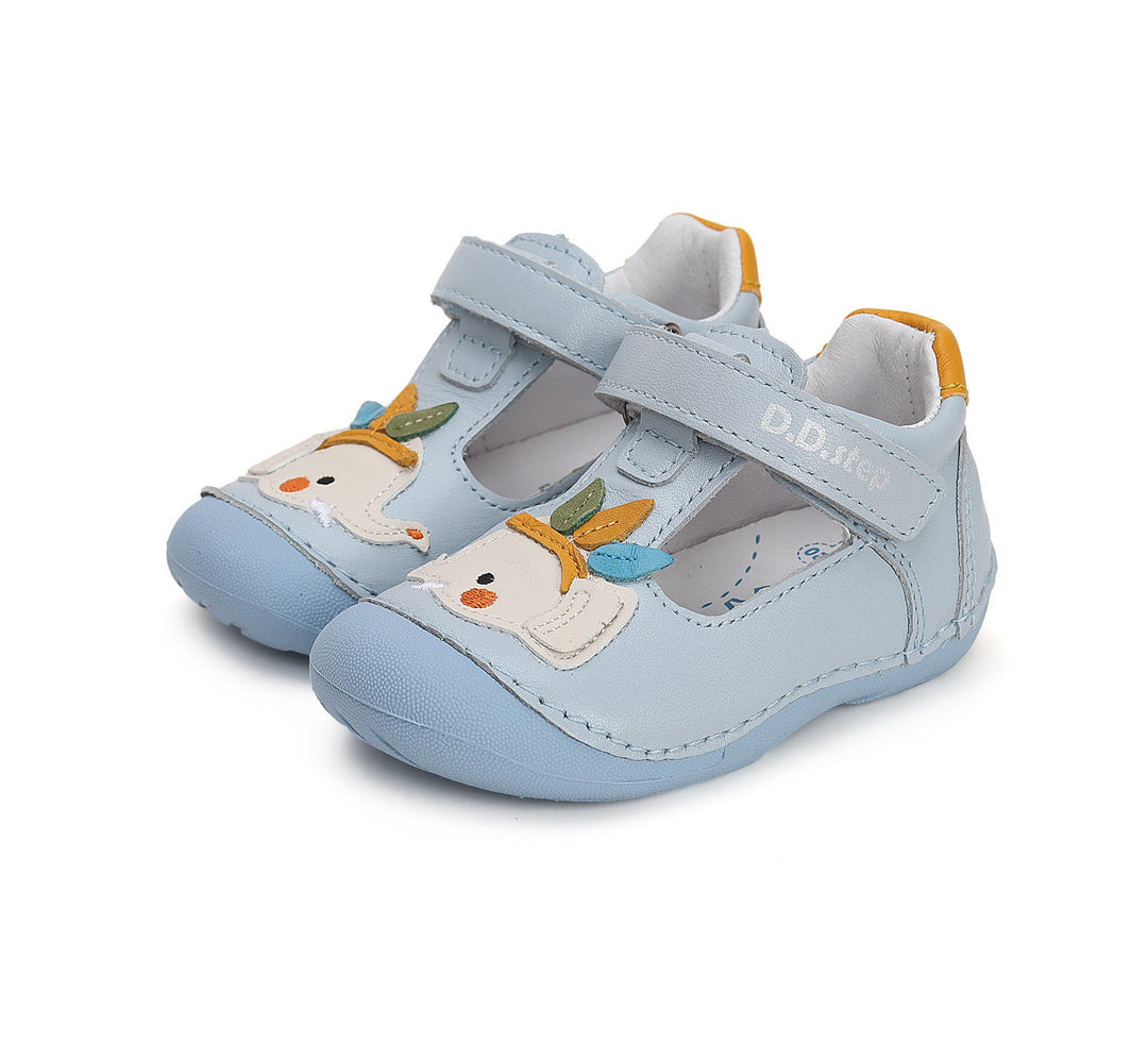D.D.step boys leather/ first steps sandals/ Sky blue H015-41764B_3469.jpg