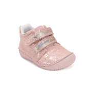 Barefoot Leather Ankle Boots Baby Pink (S070-52724)