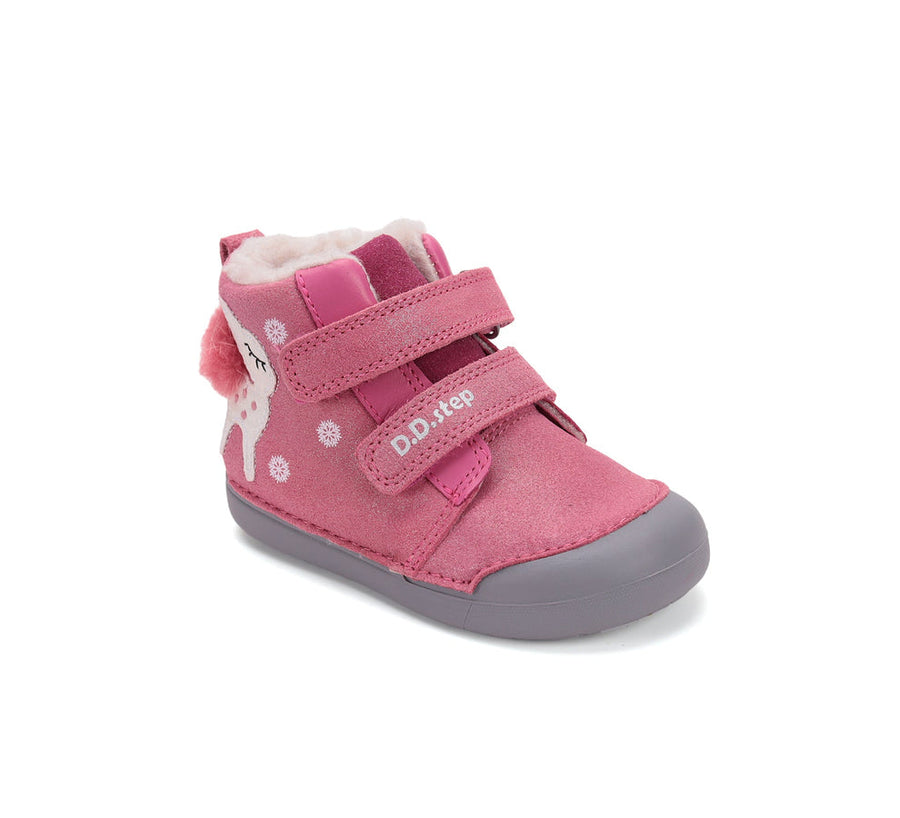 D.D.Step Girl First step Winter shoes (W066-52733B)