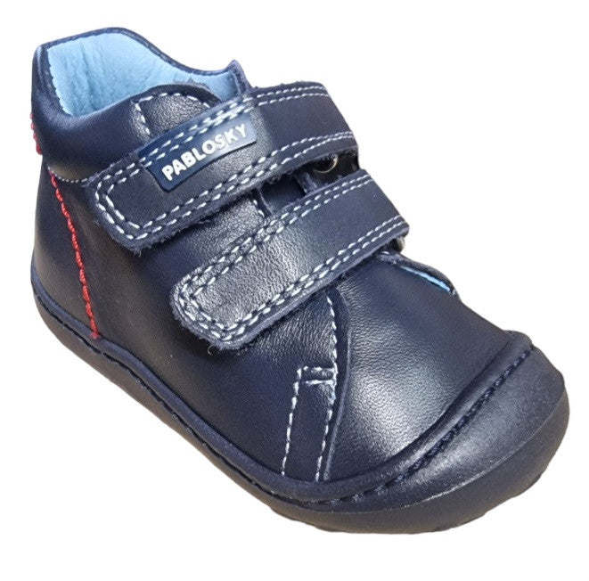 Pablosky boys navy/ barefoot boots 017825_2064.jpg