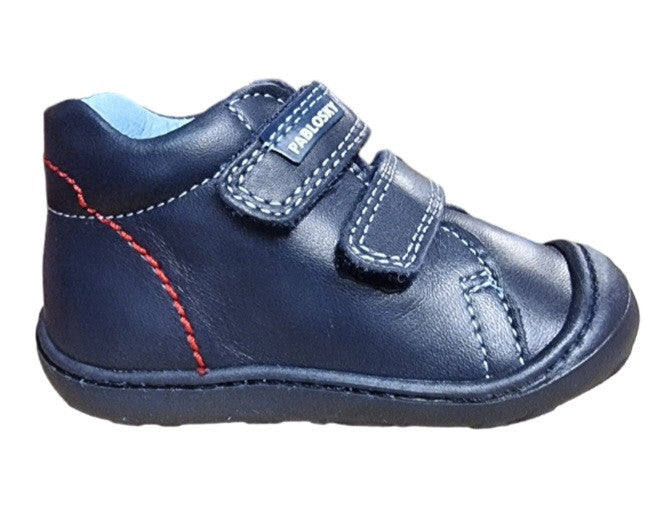 Pablosky boys navy/ barefoot boots 017825_2065.jpg
