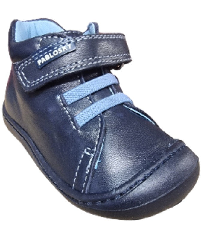 Pablosky boys navy/ barefoot boots 017925_2076.jpg