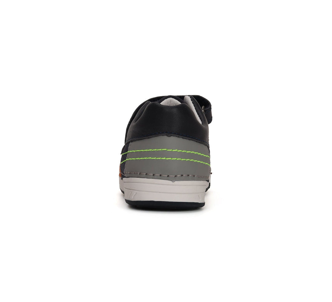 D.D.step boys leather shoes/black and grey S040-41688_3169.jpg