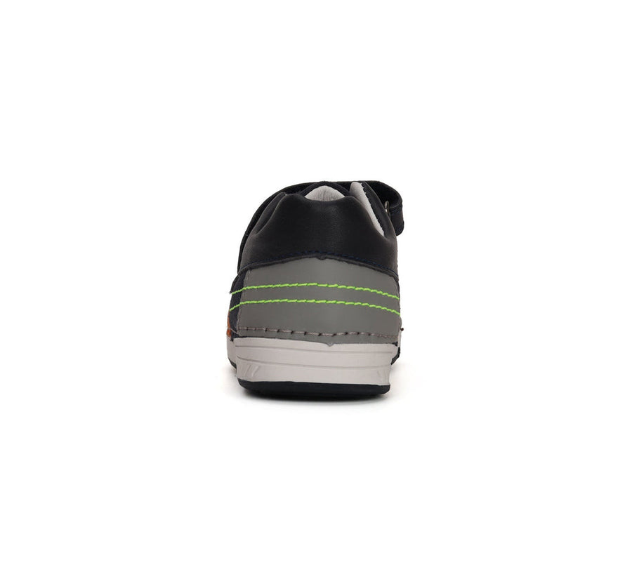 D.D.step boys leather shoes/black and grey S040-41688_3169.jpg