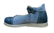 Ani-But prophylactic leather ballerinas with Thomas heel /Mary Jane LENA navy/blue_2975.jpg