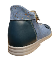 Ani-But prophylactic leather ballerinas with Thomas heel /Mary Jane LENA navy/blue_2977.jpg