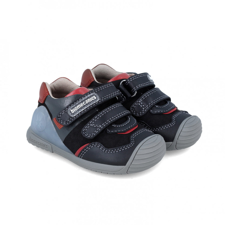 Biomecanics first steps sneakers for baby boy/ Black, grey 241121-A054