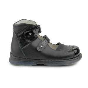 Memo girls leather ballerinas /diagnostic sole /colour Black, PRINCESSA 3LY_3723.jpg