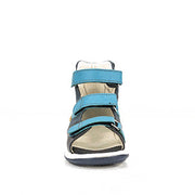 Memo boys Toddlers + Junior leather sandals /diagnostic sole /colour Blue - grey, CAT 1CH_3395.jpg
