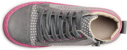 Memo girls leather /fully laced sneakers /diagnostic sole /colour Grey - pink, PORTLAND 1JD_3322.jpg
