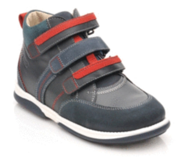 MEMO boys leather boots /diagnostic sole /colour Navy - blue, POLO 3DA_3703.jpg