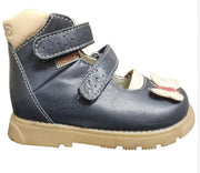 MEMO girls ortopedic ballerinas /diagnostic sole /colour Navy - blue, PRINCESSA 3DA_1581.jpg