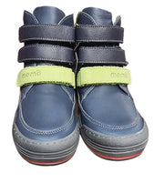 MEMO boys leather boots /diagnostic sole /colour Navy blue - green, CHICAGO 3CH_2316.jpg