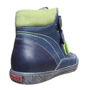 MEMO boys leather boots /diagnostic sole /colour Navy blue - green, CHICAGO 3CH_2320.jpg