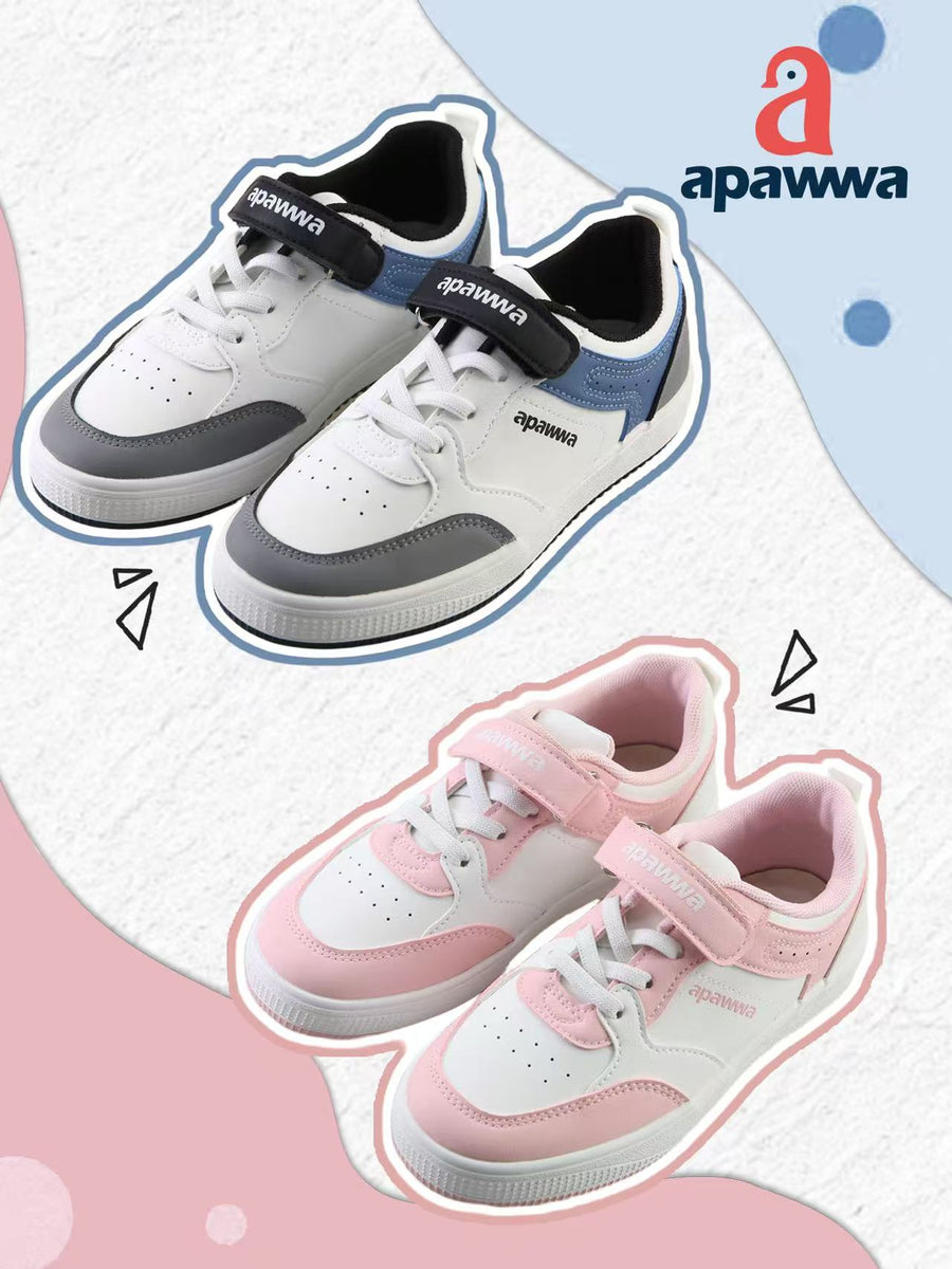 Apawwa Boys Sneakers White (ABC1313P)