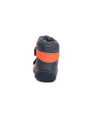 D.D.step boys barefoot boots/ warm lining/ leather/ Autumn- Winter/ W063-42254AL Royal Blue